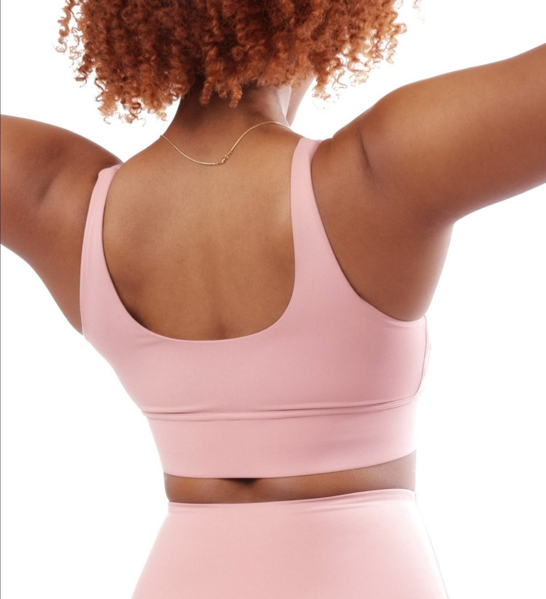 WITH Wear it to Heart 100% Spandex Pink Sports Bra Size M - 65% off