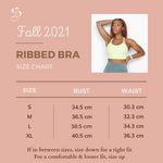 Load image into Gallery viewer, Limeade Ribbed Bra
